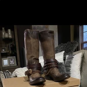 Freebies by Steven “Knox” leather Boots
